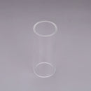 2 Pieces Stainless Steel + Glass Guitar Tone Bars Slide Bars for Guitar Bass Parts