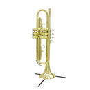 Trumpet Maintenance Cleaning Tool Kit Trumpet Stand+2pcs Brushes+Practice Mute+Gloves
