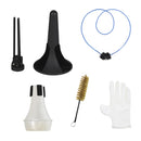 Trumpet Maintenance Cleaning Tool Kit Trumpet Stand+2pcs Brushes+Practice Mute+Gloves