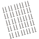 50 Pack Nickel Tremolo Bridge Mounting Screws for Fender TL Style Guitar 3.5x25mm