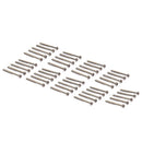 50 Pieces Bass Guitar Pickup Mounting Screws for PB JB P90 Pickup Replacement