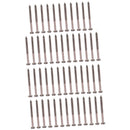 50 Pieces Bass Guitar Pickup Mounting Screws for PB JB P90 Pickup Replacement