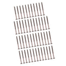 50 Pieces Bass Guitar Pickup Mounting Screws for PB JB P90 Pickup Replacement