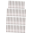 50 Pieces Bass Guitar Pickup Mounting Screws for PB JB P90 Pickup Replacement