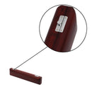Exquisite Wooden Flute Storage Case Box Container Stage Accessory Red 17 x 3.58 x 2.44inch