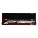 Exquisite Wooden Flute Storage Case Box Container Stage Accessory Red 17 x 3.58 x 2.44inch
