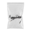 2m 3.5mm Jack Lapel Clip On Microphone Extension Cable Plastic for Cellphone Smartphone Mic Accessory