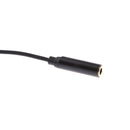 2m 3.5mm Jack Lapel Clip On Microphone Extension Cable Plastic for Cellphone Smartphone Mic Accessory