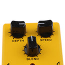Durable Vintage Guitar Bass Electric Chorus Effect Pedal Single Effector Yellow CH-3