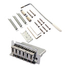 Chrome 6 String Electric Guitar Tremolo Bridge with Bar for Fender Strat Guitar Parts