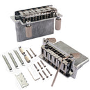 Chrome 6 String Electric Guitar Tremolo Bridge with Bar for Fender Strat Guitar Parts