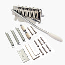 Chrome 6 String Electric Guitar Tremolo Bridge with Bar for Fender Strat Guitar Parts