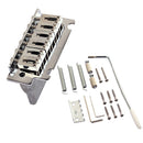 Chrome 6 String Electric Guitar Tremolo Bridge with Bar for Fender Strat Guitar Parts
