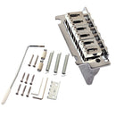 Chrome 6 String Electric Guitar Tremolo Bridge with Bar for Fender Strat Guitar Parts