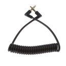 3.5mm Male to Male AUX Auxiliary Cable Cord for Car Phone Speaker MP4 Headphone Black