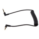 3.5mm Male to Male AUX Auxiliary Cable Cord for Car Phone Speaker MP4 Headphone Black