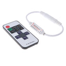 Durable PVC RF Wireless Remote Controller LED Light Strip RGB Controller With Cable Set