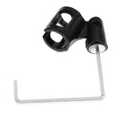 Iron Saxophone Microphone MIC Clip Holder Alto Sax Stage Accessory 4 x 4cm