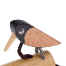 Wooden Bird Clapper Wood Shaker Rattle for Children Kids Early Educational Toys