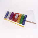 8 Tones Aluminum Xylophone with Mallet Percussion Instrument Musical Toy for Kids