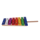 8 Tones Aluminum Xylophone with Mallet Percussion Instrument Musical Toy for Kids