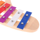 Multi-colored 8-notes Handheld Xylophone Piano Toys Musical Toys Preschool Early Learning Toy Gift
