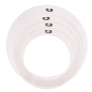 4 Pack Drum Muffler Dampening Rings Tone Control 10'' 12'' 14'' 16'' for Drum Set Accessories