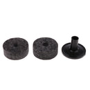 2pcs Cymbal Stand Felts Washers with Cymbal Sleeve for Drum Set Drum Kit Accessories