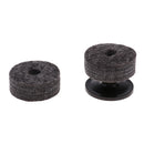 2pcs Cymbal Stand Felts Washers with Cymbal Sleeve for Drum Set Drum Kit Accessories