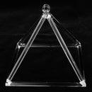 9inch Quartz Crystal Singing Pyramid F Note for Music Lover