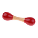 Wooden School Dumbbells Toy Music Rhythm Instrument for Children and Toddler