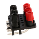 6 Plug Amplifier Speaker Terminal for Amplifier Speaker Accessory
