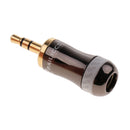 3.5mm Stereo Jack Plug Connector for Earphone Headphone Headset Mic Microphone 4x3.8x0.7cm