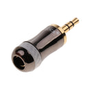 3.5mm Stereo Jack Plug Connector for Earphone Headphone Headset Mic Microphone 4x3.8x0.7cm