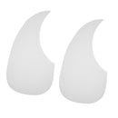 Pack of 2 Self-adhesive Transparent Guitar Pickguard Protector for Acoustic/Wood Guitar Parts