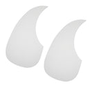Pack of 2 Self-adhesive Transparent Guitar Pickguard Protector for Acoustic/Wood Guitar Parts