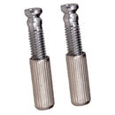 2 Pieces Guitar Tremolo Bridge Studs Anchors Posts for Electric Guitar Bridge Parts Silver