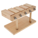 Wooden Five-tone Block Xylophone With Beater For Kids Percussion Instrument Toy