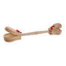 Double Headed Castanet Clapper Musical Instrument Toy for Early Education