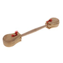 Double Headed Castanet Clapper Musical Instrument Toy for Early Education