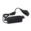 Magnetic Soundhole Pickup for Acoustic Guitar EQ with 6.35mm Output Endpin Jack