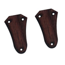 Exquisite Rosewood 3 Holes Truss Rod Cover Plate for Acoustic/Electric Guitar Pack of 2