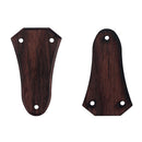 Exquisite Rosewood 3 Holes Truss Rod Cover Plate for Acoustic/Electric Guitar Pack of 2