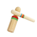 Wooden Tone Block with Mallet for Kids Percussion Musical Instrument Toy