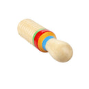 Wooden Tone Block with Mallet for Kids Percussion Musical Instrument Toy