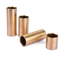4 Pieces Brass Tone Bar Slide Bars for Guitar Bass Banjo Mandolin Accessory Dia. 21mm