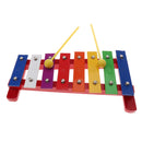 8 Tones Hand-held Xylophone Glockenspiel with Mallets for Kids Musical Instrument Toy