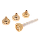 Finest 1 Set Copper Trumpet Mouthpiece with 4 Size Convertible 3C 5C 7C 1-1/2C Brass Instrument Parts