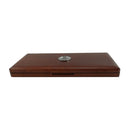 Maple Wood Oboe Reed Storage Case Box Holder Container Built-in Hygrometer for 20pcs Oboe Reeds