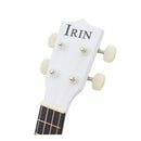 Wooden 21inch Soprano Ukulele Uke String Instrument Craft Gift for Beginner Novice White
